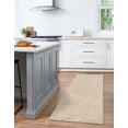 thumbnail image 7 of Unique Loom Chunky Jute Collection Area Rug (2' 7" x 6' 1" Runner Ivory), 7 of 7