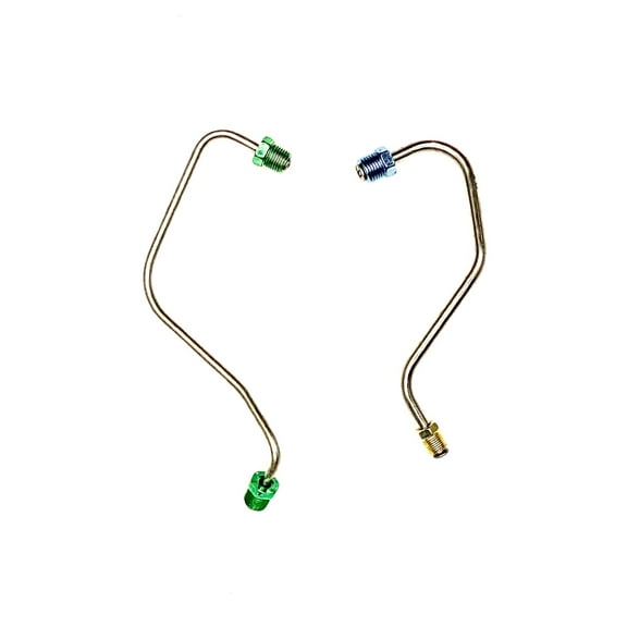 Master Cylinder Brake Lines - Fits 71-80 Camaro/Firebird with Factory Power Disc Brakes - Galfan Coated Steel - The Stop Shop