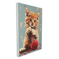 thumbnail image 2 of 16x24 inch Canvas Hanging Picture Cat And Knitting Wool Ball,Indoor Home Living Room,Cat'S Nest,Bedroom Wall Decor Poster,Gift For Cat Lovers,Modern Style Cat And Knitting Wool Ball Paintings, 2 of 6