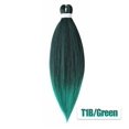 thumbnail image 1 of Extensión de cabello trenzado de Color ombré para mujer, trenzas de ganchillo, textura Yaki, fácil de trenza, venta al por mayor, 1 of 4
