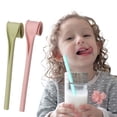 thumbnail image 6 of Drinking Straw 6 Pscreusable Silicone Drinking Openable And Washable Food Grade Long Snap For Any Bottles Silicone For Kids, Kitchen Straw, 6 of 9