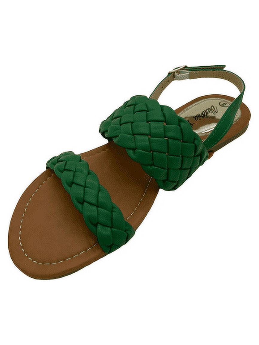 Women Fashion Victoria K Double Braided Sandals, Everyday Sandals, Vacation/Summer Sandals,5 colors size 6-10
