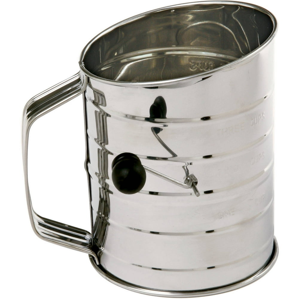 Norpro 136 3Cup Stainless Steel Flour Sifter