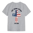 thumbnail image 4 of CAICJ98 Womens 250th Anniversary Shirt Vintage American Flag Independence Day 250 Anniversary Shirt for Women (Grey,L), 4 of 7