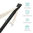 thumbnail image 4 of SUGIFT 2-Person Cotton Hammock with Space Saving Steel Stand Garden Yard Outdoor 450lb Capacity, Desert Stripes, 4 of 9