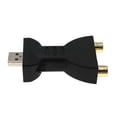 thumbnail image 2 of Adaptador USB , Nuevo Convertidor de Adaptador de TV 5FT 2.0 USB a 2 AV para Computadora PS Baoblaze Adaptador USB a RCA, 2 of 8