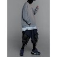 thumbnail image 5 of Niepce Inc Cotton Streetwear Kanji Embroidery Crewneck Sweatshirt (Men's), 5 of 8