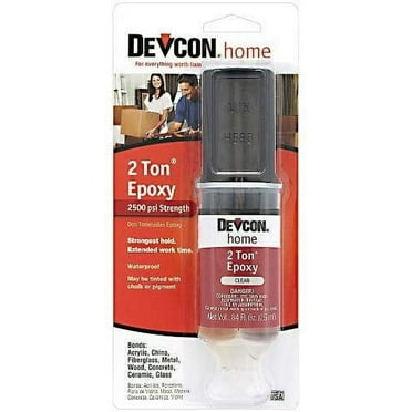 Devcon 31345 High Strength 2-Ton Crystal Clear Epoxy