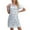 Blue, variant on APEXFWDT Womens Floral Sleepshirt Dress - Short Sleeve Knee Length Nightgown Crewneck Nightdress S-3XL