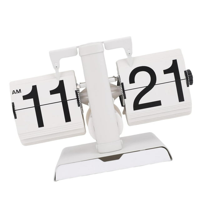 RelOJ Volteo, Acero inoxidable y RelOJ de PlásTico Vintage Con Cajón para Dormitorio