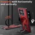 thumbnail image 2 of For Xiaomi Poco X6 Pro 5G Redmi K70E 5G Case Compatible with MagSafe Military Protection PC TPU Kick, 2 of 5