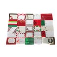 thumbnail image 1 of 6 Sheets Creative Christmas Themed Greeting Sticker Self Adhesive Label Paper Cartoon Gift Tags Decals, 1 of 9