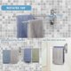 thumbnail image 2 of (Silver)Bathroom Towel Rack, Wall Mounted Towel Rail with 2 Bars 180 Rotating Stainless Steel Towel Dryer Extendable up to 50 cm, 2 of 2