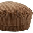 thumbnail image 4 of CoCopeaunts Solid Color Newsboy Cap Winter Beret Hats for Women Cotton Flat Peaked Cap Women Painter Beret Hat, 4 of 7