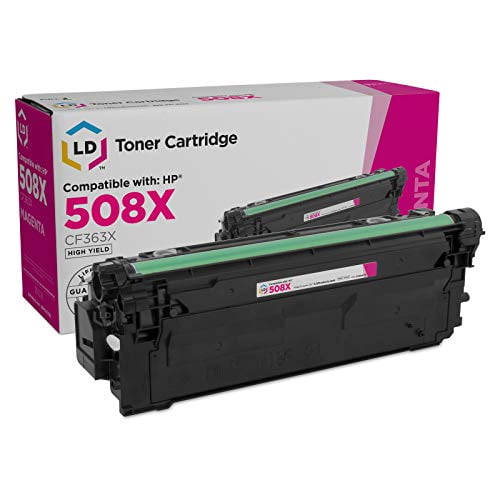 wazig Bewustzijn Van streek Ld compatible replacement for 508x / cf363x high yield magenta laser toner cartridge for color laserjet enterprise m533x, m552dn, m553dn, m553n - Walmart.com wazig Bewustzijn Van streek Ld compatible replacement for 508x / cf363x high yield magenta laser toner cartridge for color laserjet enterprise m533x, m552dn, m553dn, m553n - Walmart.com