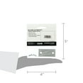 thumbnail image 6 of Door Edge Filler Plate, 1 in. x 2-1/4 in., Steel, Gray Primered, 6 of 6