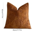 thumbnail image 3 of Fall Decor Throw Pillow Cover,Embossed Pumpkin Autumn Thanksgiving Harvest Decoration for Sofa Living Room Home, 3 of 7