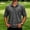 #0459-Dark Gray, variant on Ceisia Men's Checkered Short Sleeve Polo Shirt With Chest Pocket Dark Gray XXL Gift