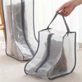 thumbnail image 2 of Women Tall&Short Boot Storage Bags, 2 large+2 small for Travel Grey, 2 of 5