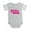 Heather Gray, variant on CafePress - Nebraska - Cute Infant Baby Football Bodysuit