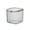 A002- Gray, variant on Organizer Storage, Large Clear Plastic Storage Bin with Lid, Accessory Organizer for Bathroom Vanity Countertop, Keep Your Supplies Neat and Organized