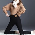 thumbnail image 4 of Leggings Térmicos Mujer Pantalones De Chándal Forrados De Invierno Leggings Térmicos De Algodón Deportivos Pantalones De Chándal De Lana Cálidos Pantalones De Ocio Elásticos De Cintura Alta con, 4 of 4