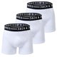 thumbnail image 1 of Jack & Jones Calzoncillos para hombre, paquete de 3 - SENSE TRUNKS, algodón elástico Blanco L (Large), 1 of 6