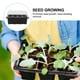 thumbnail image 5 of EeaseMX Bandeja para germinar brotes, 12 cavidades, macetas de vivero, bandejas y tapas, caja para jardinería y bonsái, 19 x 15 x 9,5 cm (negro), 5 of 7