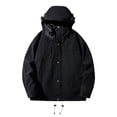 thumbnail image 1 of Chaquetas y abrigos casuales con capucha de manga larga para mujer, camisetas lisas, blusas de manga larga, blusas casuales, chaquetas cortavientos, chaquetas con capucha, conjuntos para senderismo al, 1 of 2