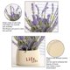 thumbnail image 3 of Flores artificiales falsas, plantas verdes falsas, plantas en macetas, sala de estar, comedor, decoración de escritorio, 3 of 5