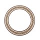 thumbnail image 1 of Guitar Rosette Accessories Acoustic Guitar Sound Hole Soundhole Rosette Wooden Guitar Parts Accessories GXB05 (Brown), 1 of 3
