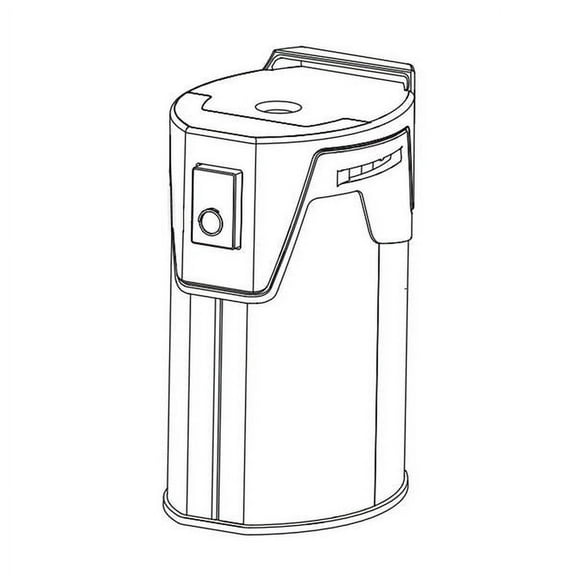 GE APPLIANCE WR02X30247 REFRIGERATOR SINGLE SERVE COFFEE MAKER ASSEMBLY - OEM PART