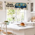 thumbnail image 2 of AshasdS Happy Camping Window Valance Outdoor Theme Curtain Valance RV Camper Style Decorative Home Decor, 2 of 5