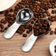 thumbnail image 4 of Cuchara de café Cucharas de café de acero inoxidable Cucharada de mango corto Cucharas medidoras para café Té Azúcar, 4 of 5