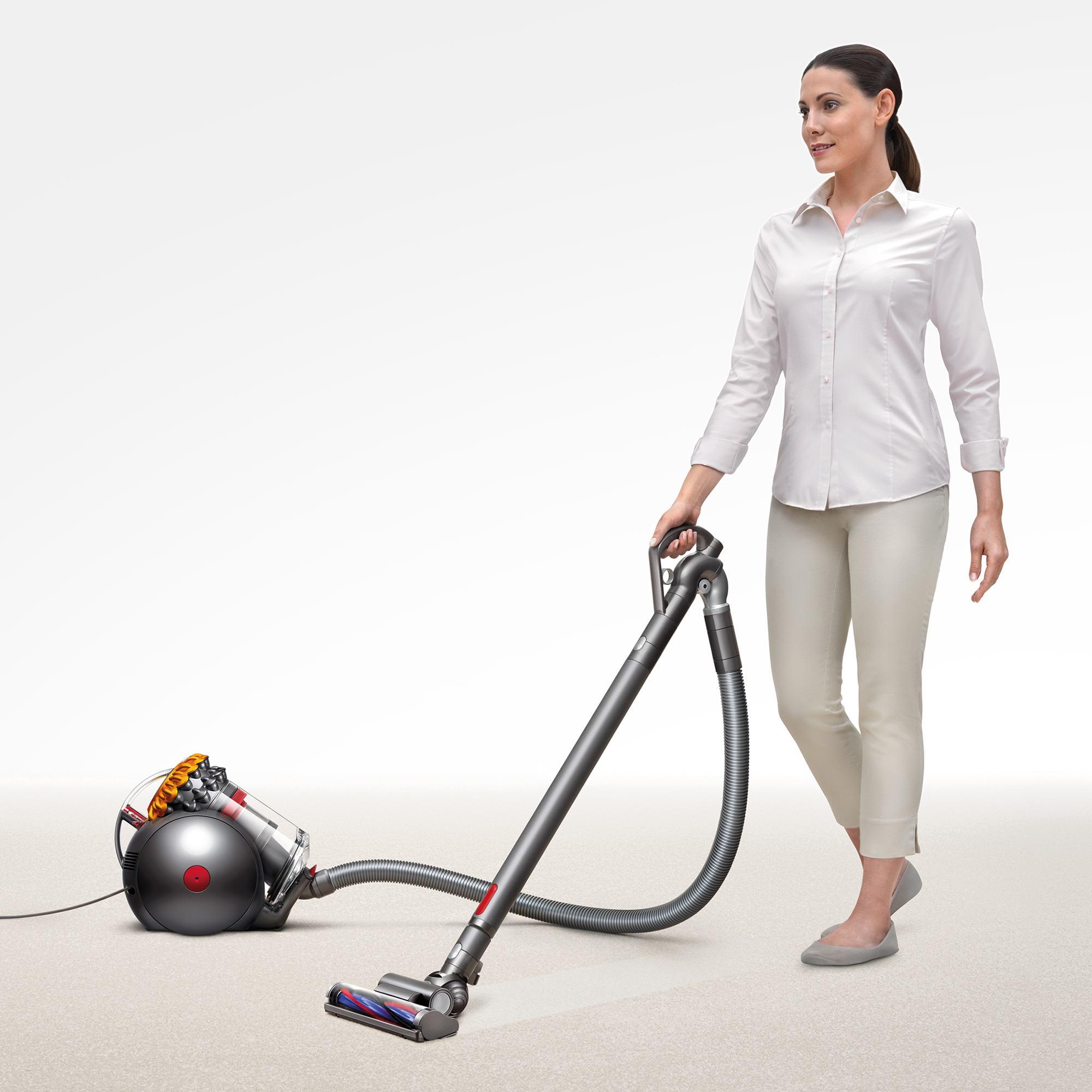 Dyson Big Ball Multi Floor Canister Vacuum | Yellow/Iron | New - image 2 of 6