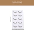 thumbnail image 2 of LULULION 5Pairs Comfortable Black False Eyelash Extensions Natural Length for Stylish Makeup, 2 of 6