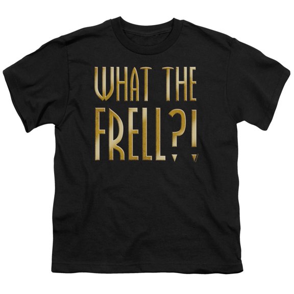 Farscape What The Frell S/S Youth 18/1 T-Shirt Black