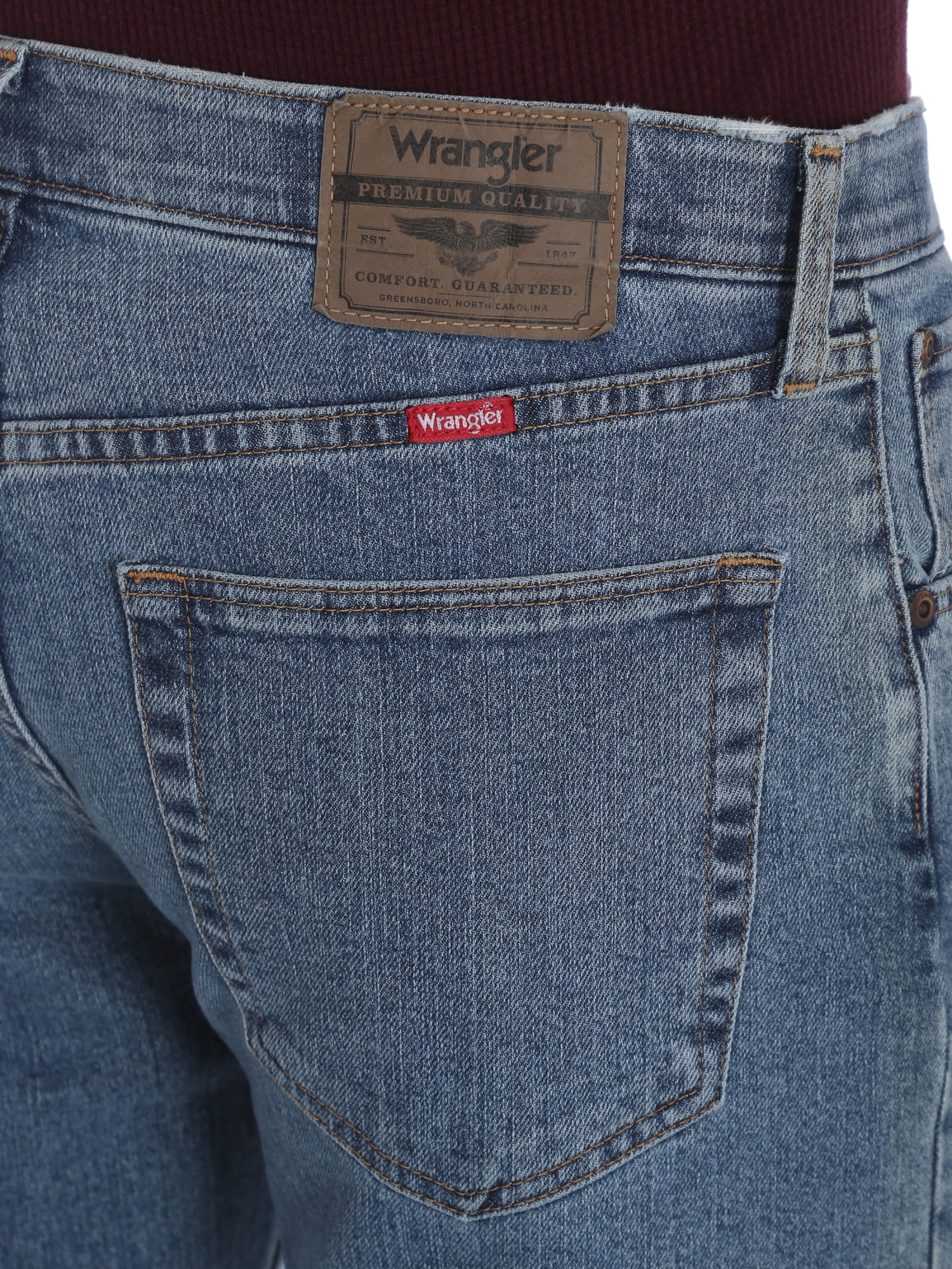 Wrangler Men's Performance Series Stretch Regular Fit Jean