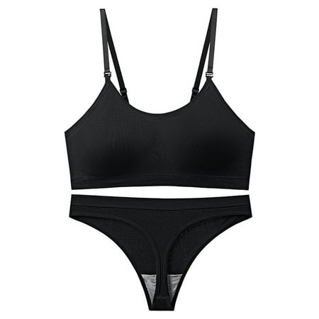 

Swimsuit Women Plus Size Seamless Comfortable Yoga Gym Sport Women Two Piece Set Bra And Panties Sleep Wear Underwear Women