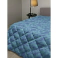 thumbnail image 2 of Sakura Down Alternative Comforter, Continuous Cherry Blossoms Petals and Little Dots Composition, Microfiber Quilt for All Season, 5 Sizes, Dark Grey Blush, by Ambesonne, 2 of 3