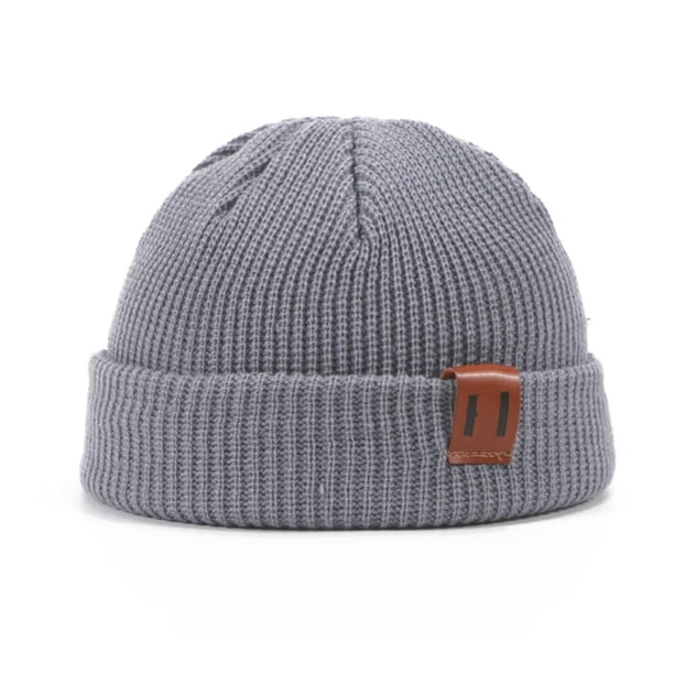 Cálido Gorro De Invierno Gorro De Punto Gorro De Punto De Color Sólido Para Mujer Y Hombre seitruly AP006789-05