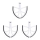 thumbnail image 3 of Naiovety Edge Beater Paddle With Flexible Silicone Mixer Replacement Accessories Baking Flexible Edge Tool Home Hook Food Stand Type1 NO1, 3 of 6