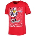 thumbnail image 2 of Youth Red Washington Capitals Disney Donald Duck Three-Peat T-Shirt, 2 of 3