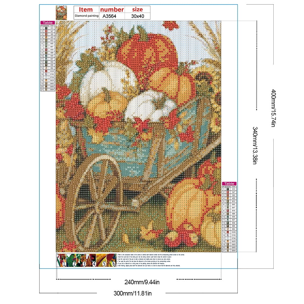 Pintura Diamante Kit Diamond Painting - Lienzo 40x50cm (Diseño Lago, Diamantes Cuadrados) Pintar Con Diamantes