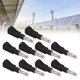 thumbnail image 3 of Conectores Tipo Banana, Conectores de Altavoz Tipo Banana de 4 mm Cat II 600 V 32 A Con 10 piezas para equipos digitales, 3 of 7