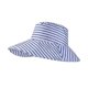 thumbnail image 1 of Sombrero de Sol a Rayas for Mujer, Sombrero de Pescador Plegable de ala Ancha, Ligero, Transpirable con Corbata a Prueba de Viento for Viajes en la Playa, Actividades de Verano al Aire Libre, 1 of 2