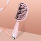 thumbnail image 4 of Qarigey Peine para masaje del cuero cabelludo desenredante, masajeador rizado en seco y húmedo, cepillo para el cabello, peluquería, Cuidado del cabello Rosado, 4 of 6
