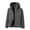 Gray B, variant on WRKEKC Windbreaker Jackets for Men Hooded Long Sleeve Zip-Up Fleece Lined Outerwear With Zipper Pockets for Hiking Trips