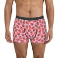 thumbnail image 4 of Wukai Strawberry Print Men’s Underwear Breathable Boxer Briefs,&nbsp;Moisture Wicking & Breathable-, 4 of 7