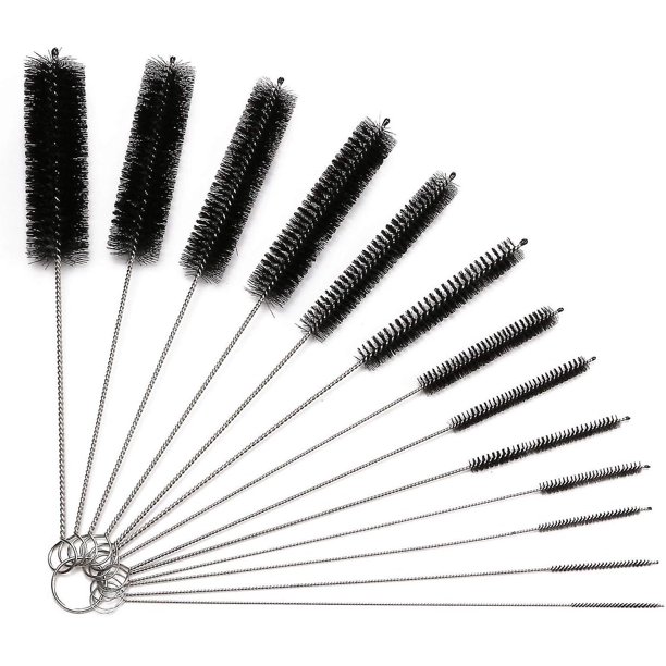 Bottle Cleaning Brushes, 13-pack Tube Brush Nylon Bottle Tube Cleaner Set For Cleaning Bottle Cup Straws